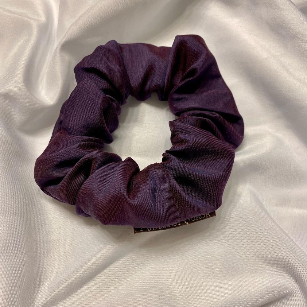 Purple colorful scrunchie